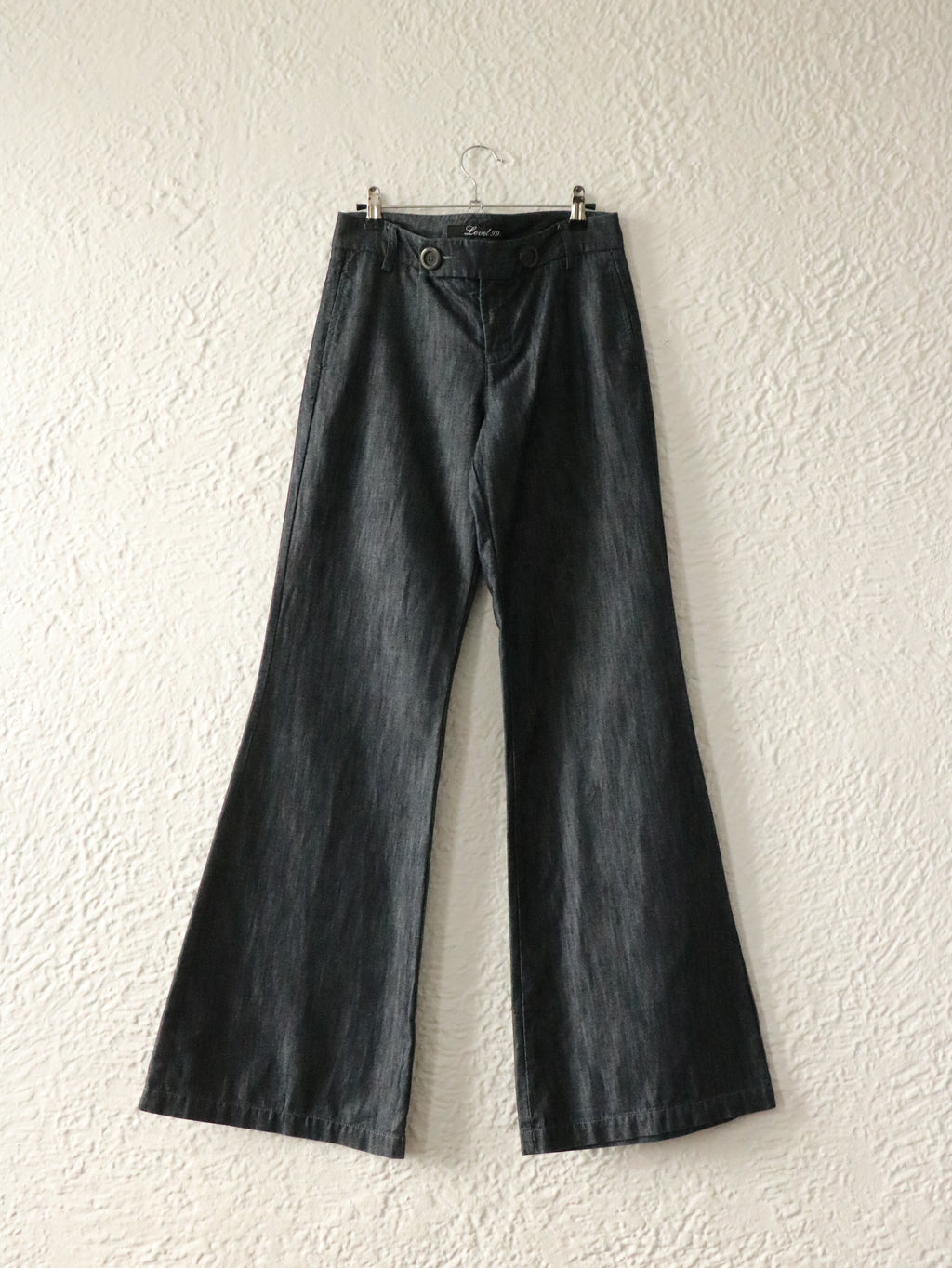 Y2K Wide Leg Denim Trousers - Size 30W/34L