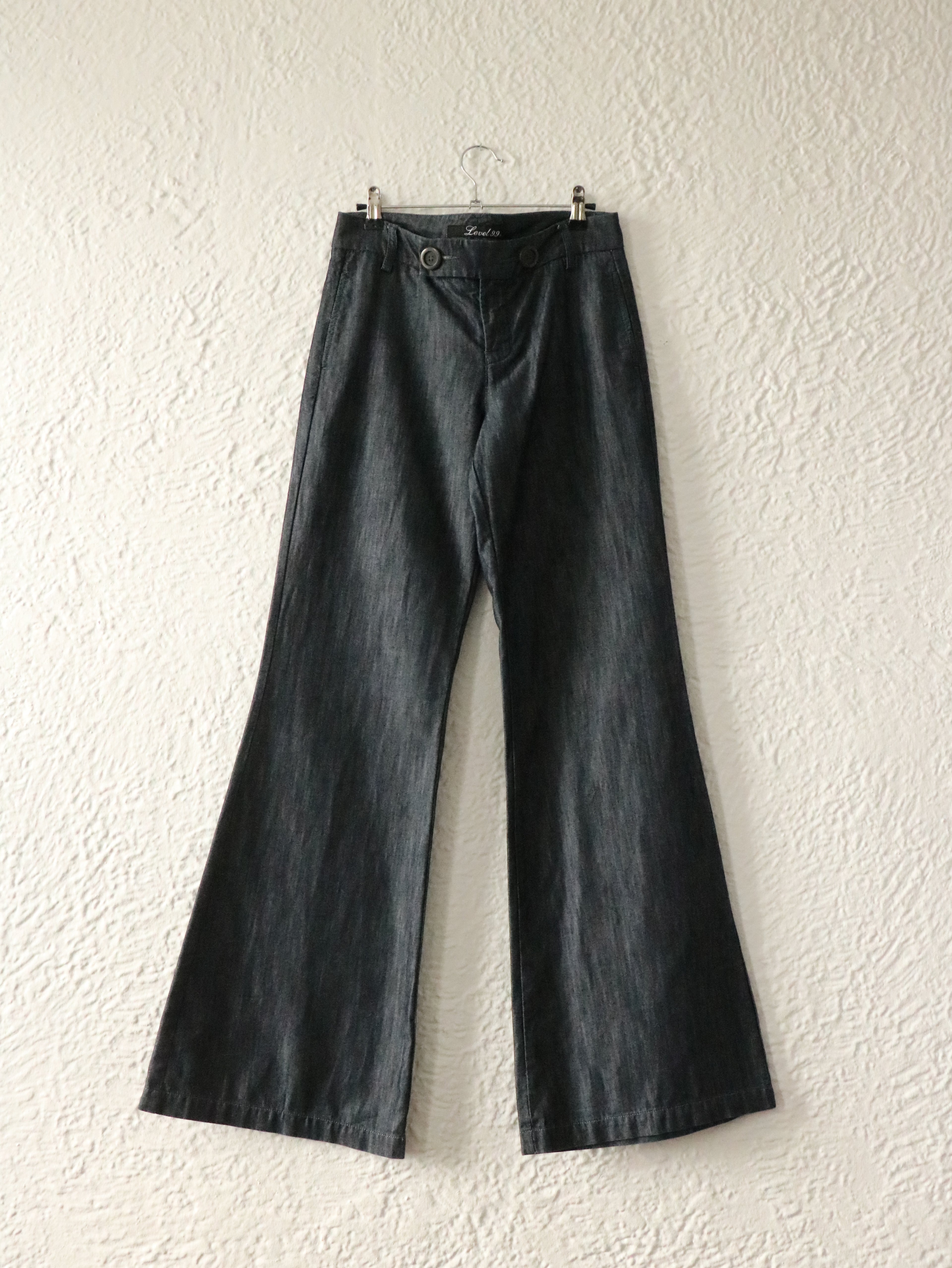 Y2K Wide Leg Denim Trousers - Size 30W/34L