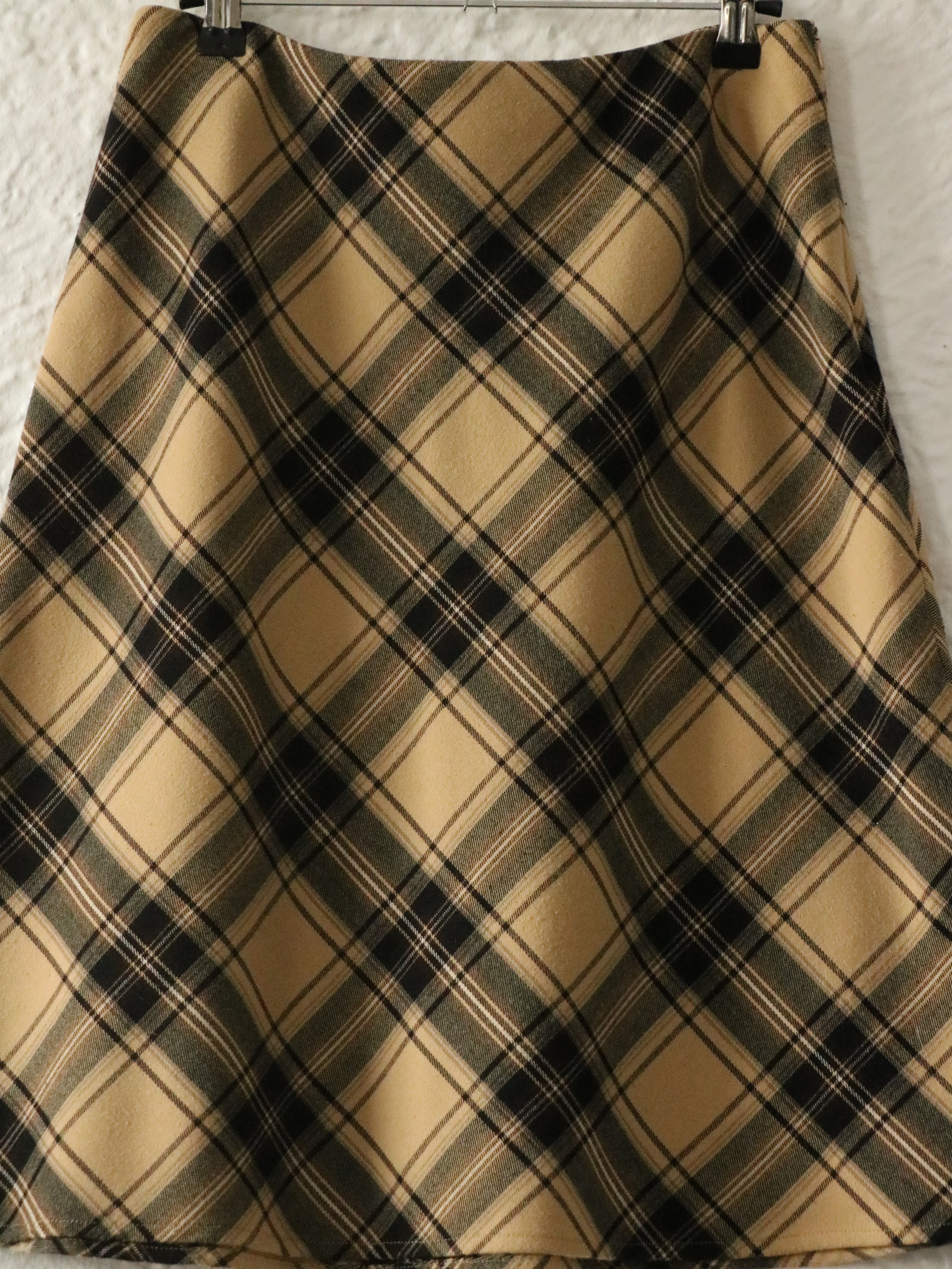 Y2K Perfect Plaid Midi Skirt - Size 4