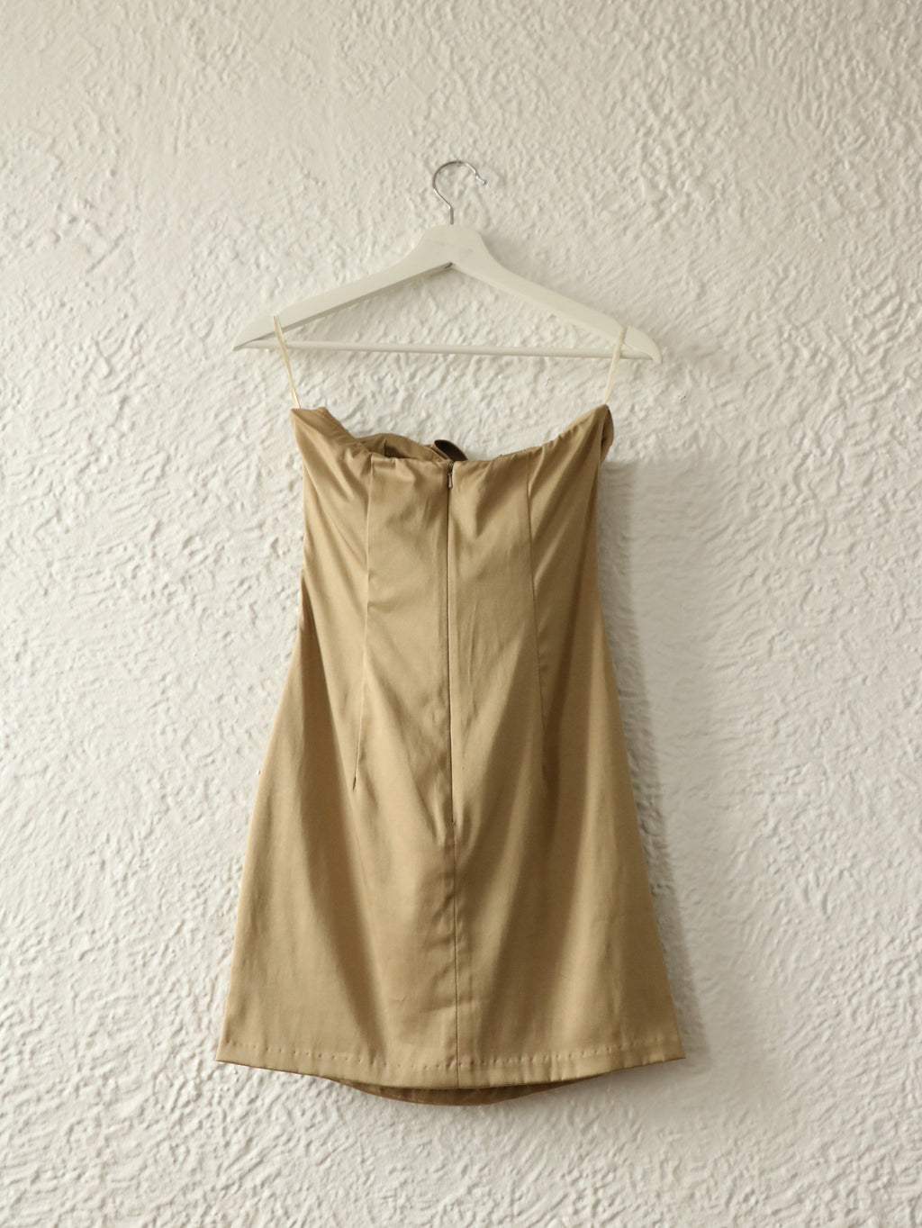 Y2K Champagne Gunne Sax 2 Bow Dress - Size 5 (S/M)