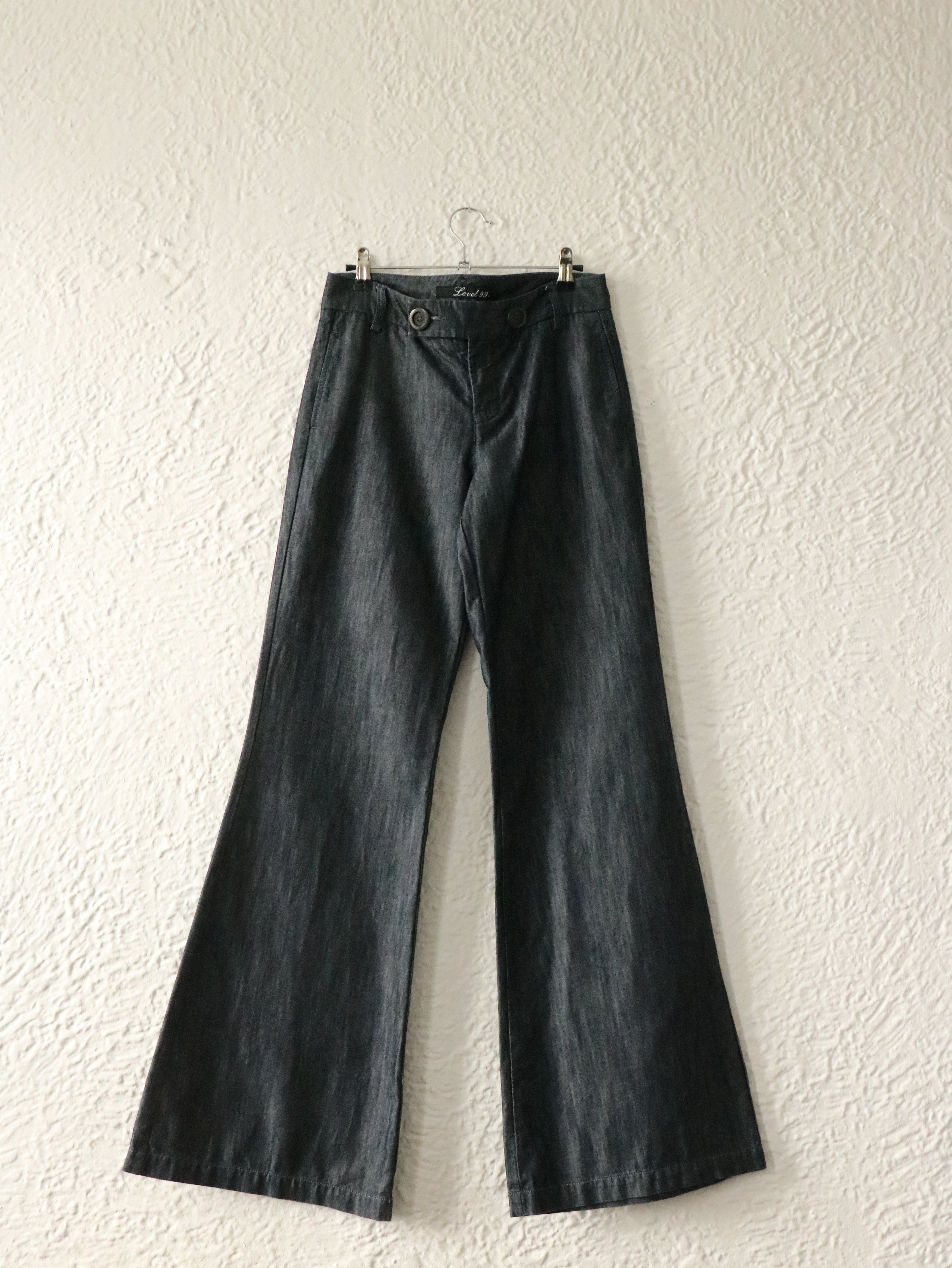 Y2K Wide Leg Denim Trousers - Size 30W/34L