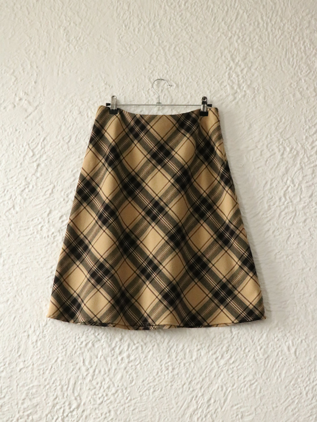 Y2K Perfect Plaid Midi Skirt - Size 4