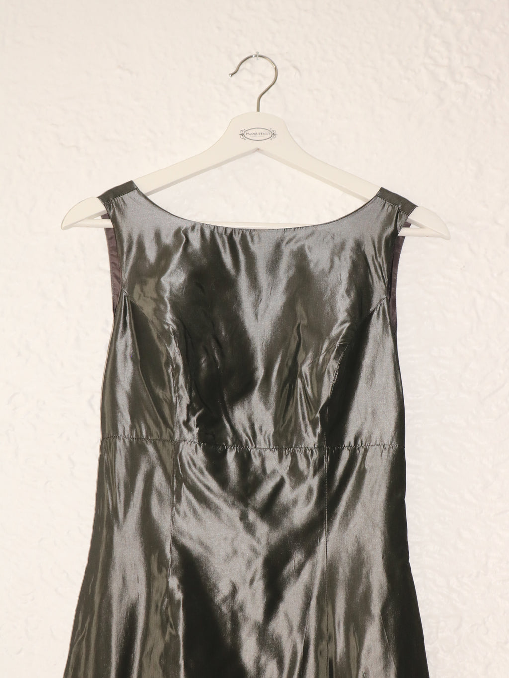 90s Silver Siren Dress - Size XS