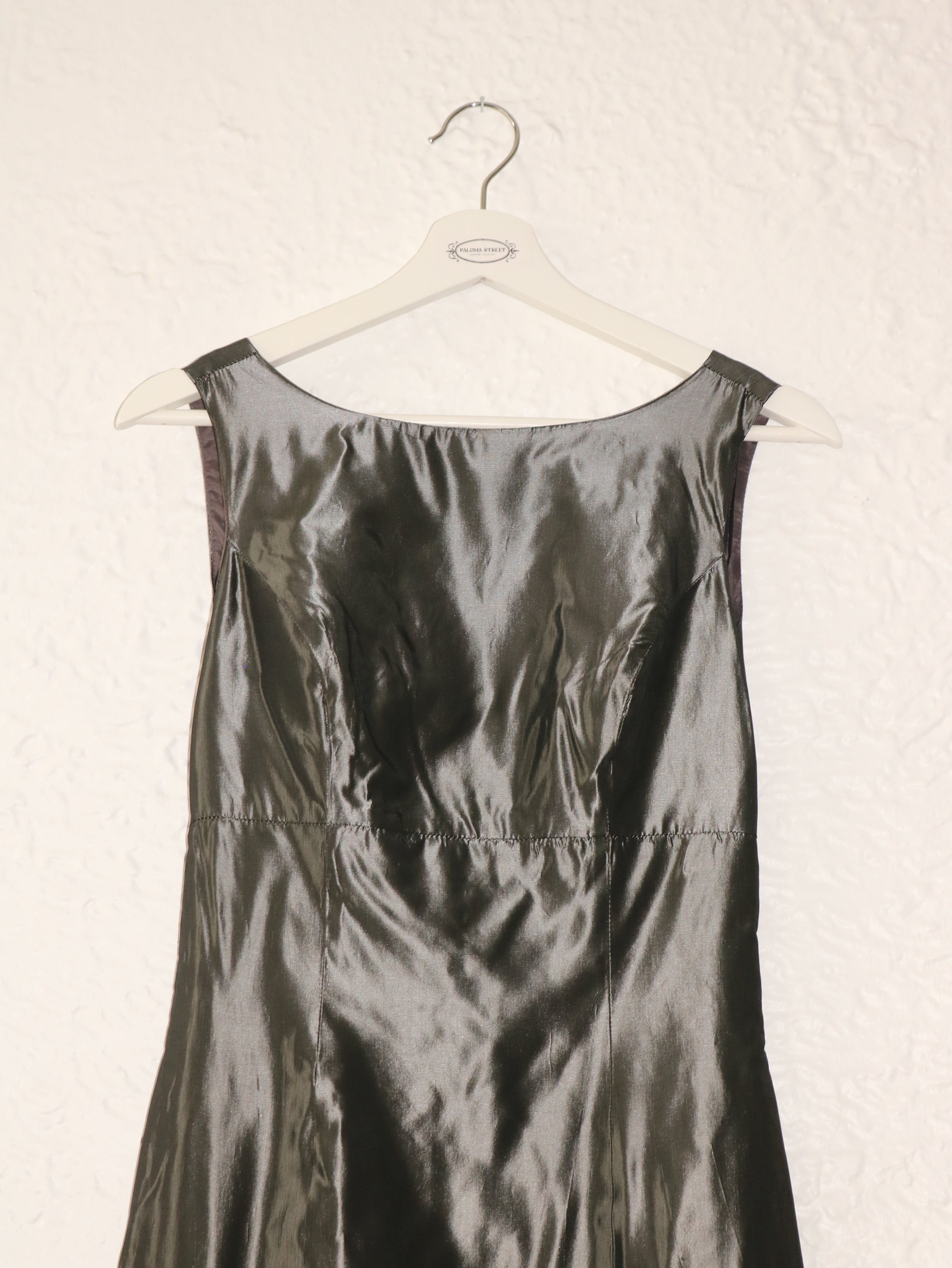 90s Silver Siren Dress - Size XS