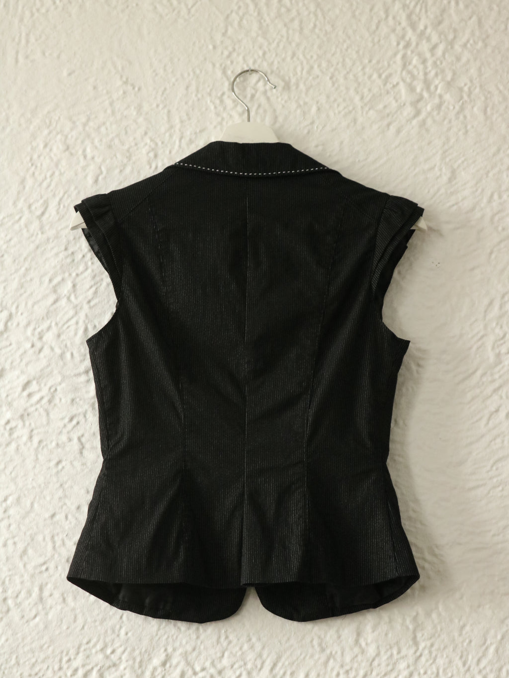 Y2K Siren Pinstripe Vest - Size Small