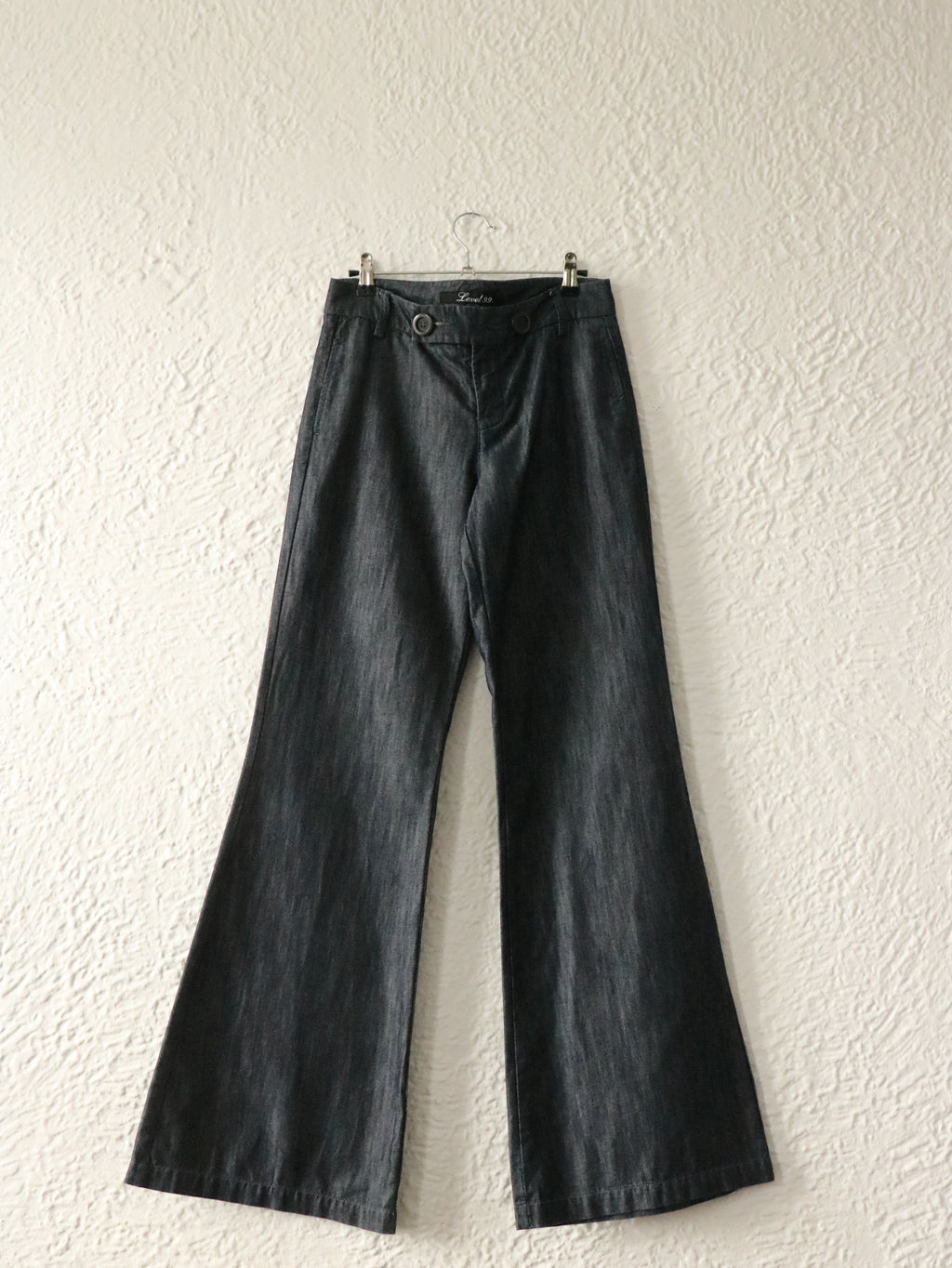 Y2K Wide Leg Denim Trousers - Size 30W/34L