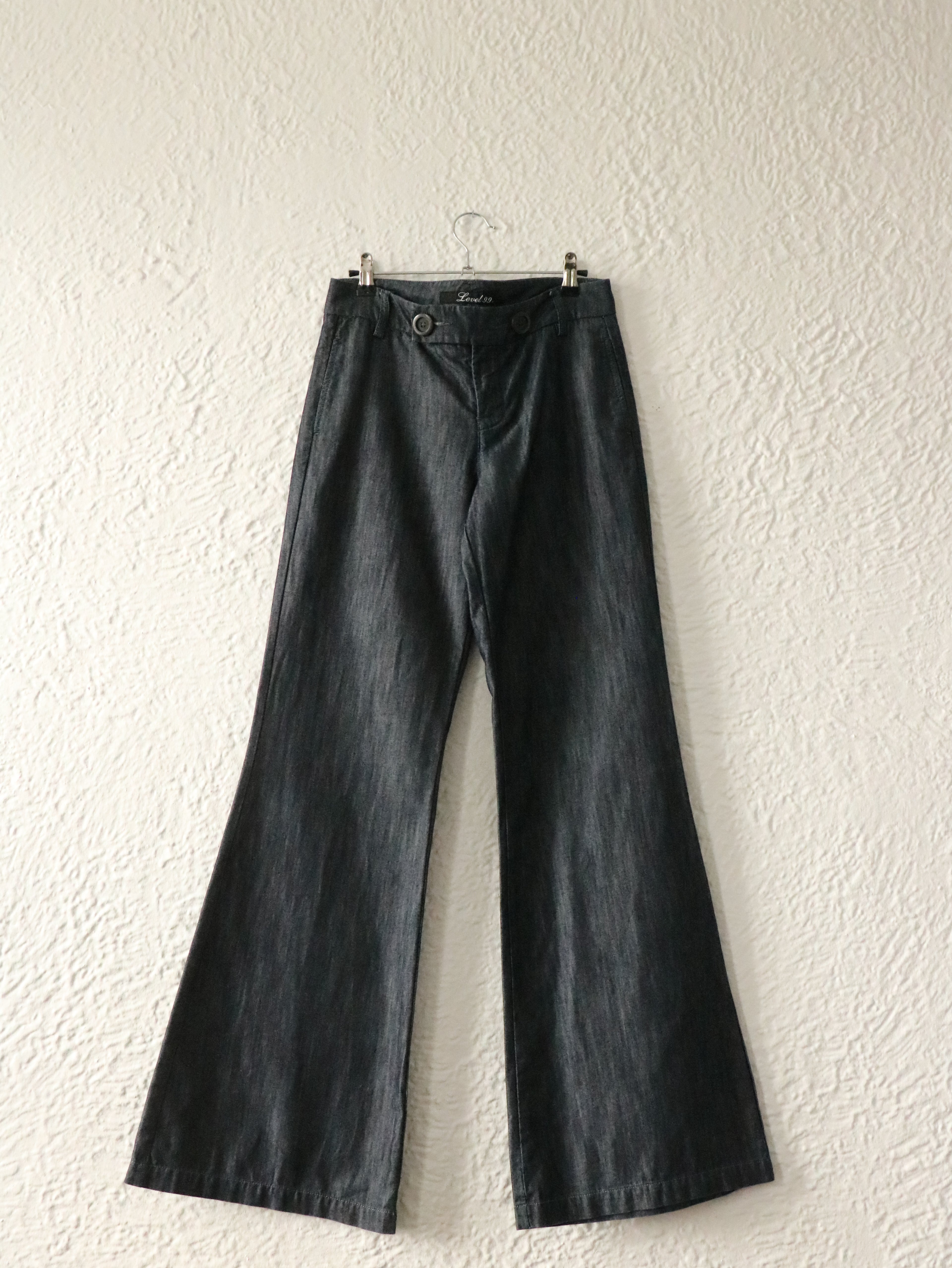 Y2K Wide Leg Denim Trousers - Size 30W/34L