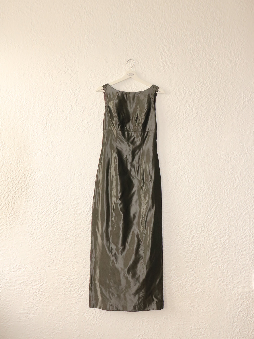 90s Silver Siren Dress - Size XS