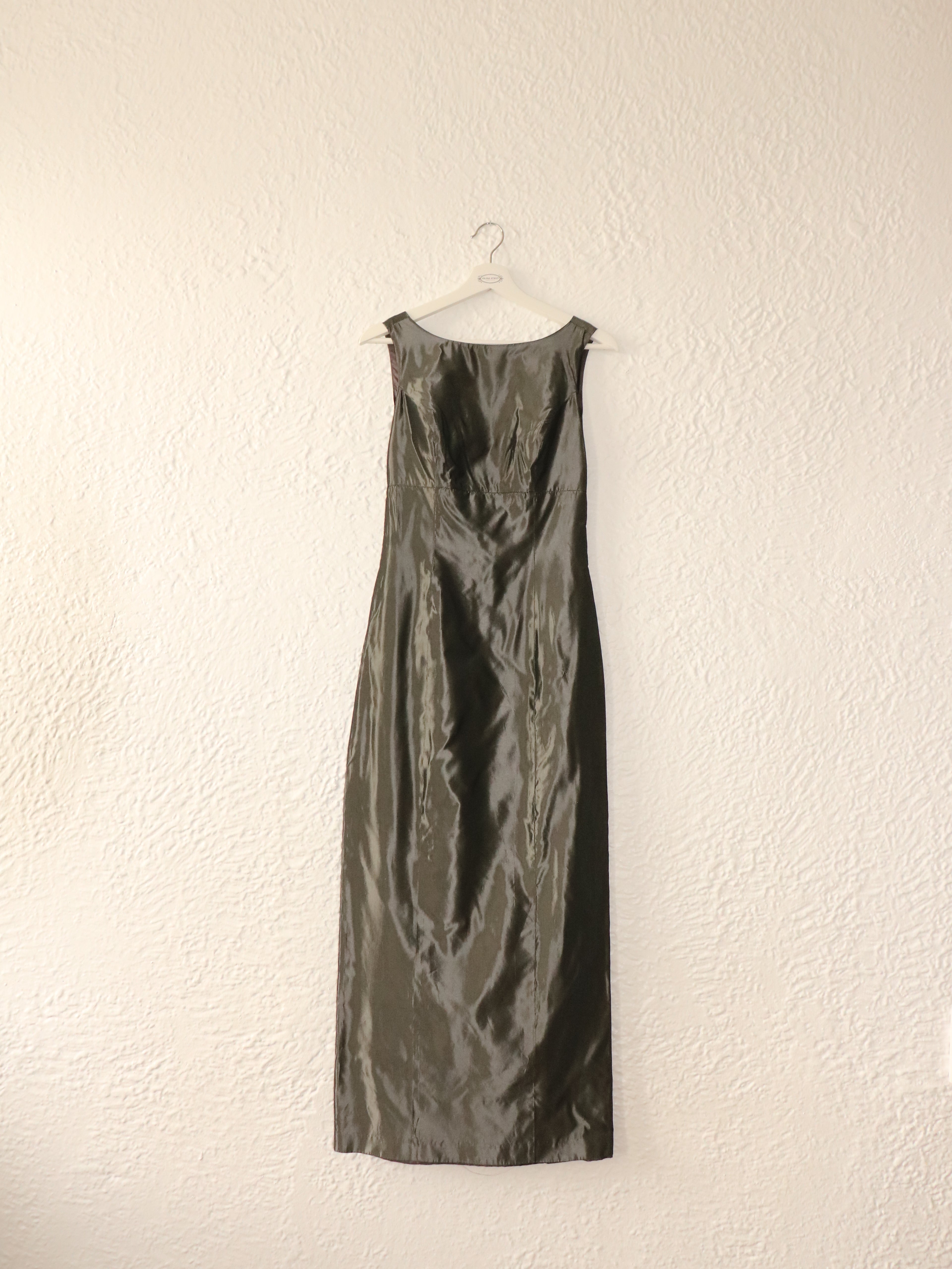90s Silver Siren Dress - Size XS