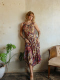 Y2K Drop-Waist Swing Dress - Size Medium