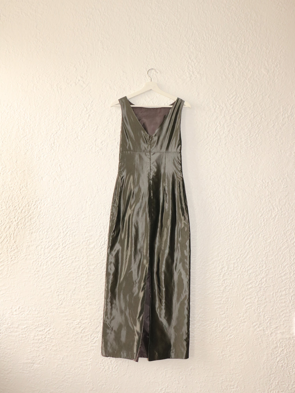 90s Silver Siren Dress - Size XS