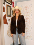70s Brown Corduroy Blazer